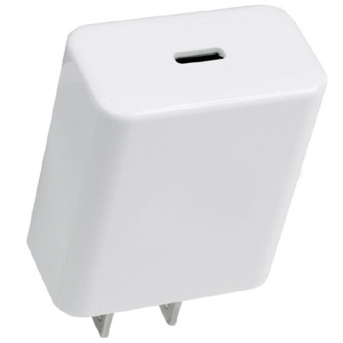PD20W対応 Type-C1ポート AC充電器 白 MAC2101WH