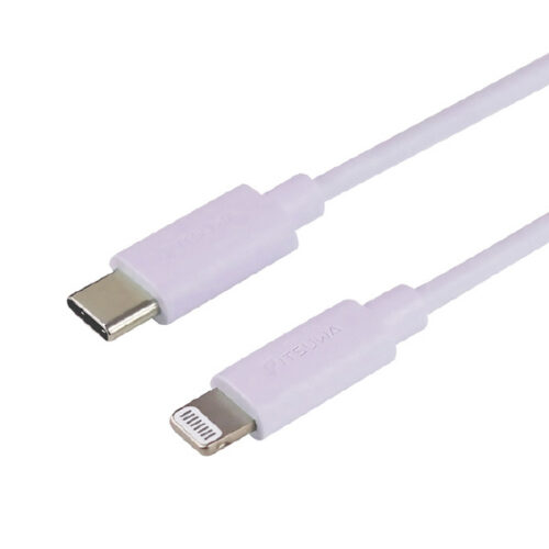 Type-C To Lightning ケーブル 1M 紫 MCLD2303PU