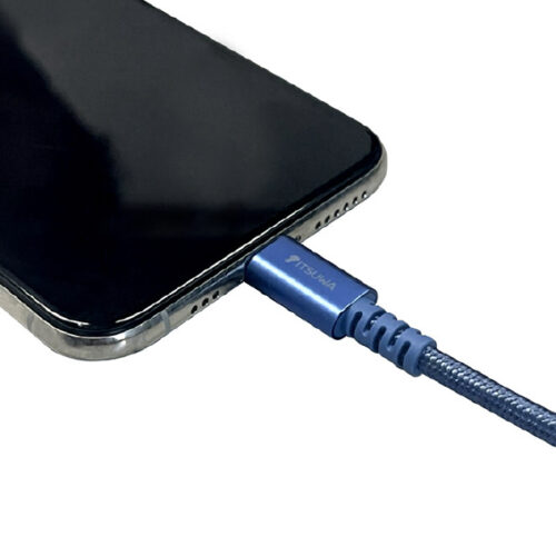 MFiライトニング 充電通信ケーブル デザインタイプ 1.5M BL MLTD2215BL