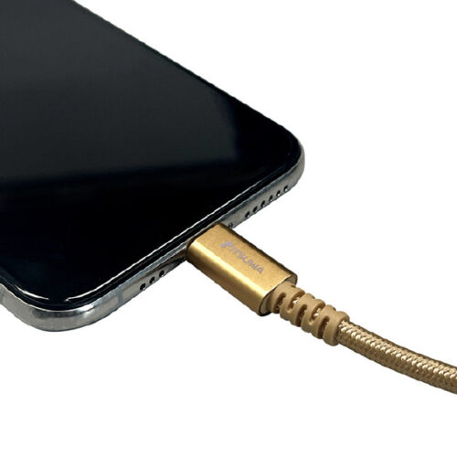 MFiライトニング 充電通信ケーブル デザインタイプ 1.5M カフェ MLTD2215CA