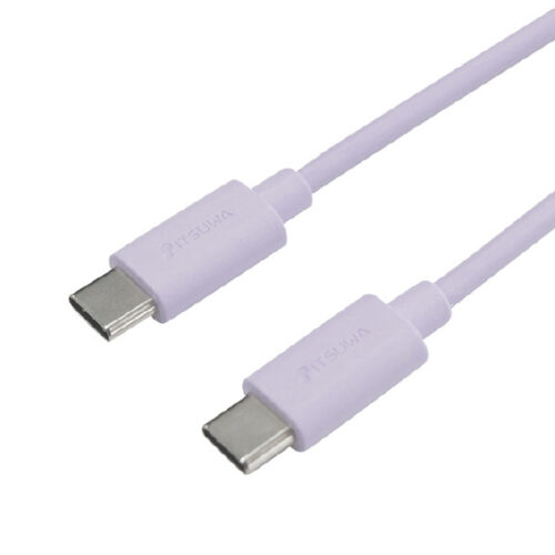 Type-C To Type-C ケーブル 1M 紫 MTCD2302PU
