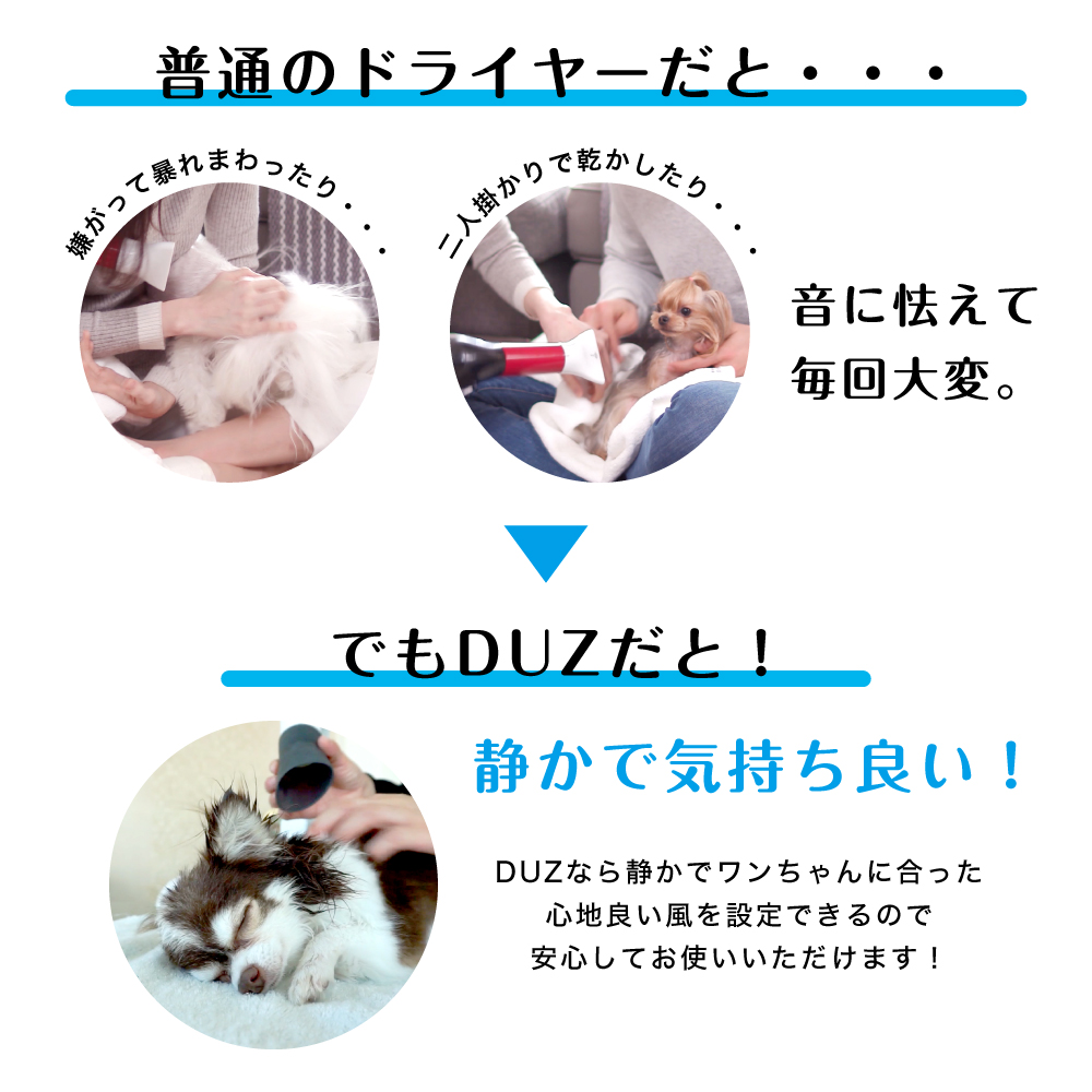 ペット用ドライヤー DUZ