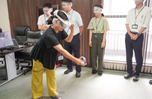 防災訓練の様子